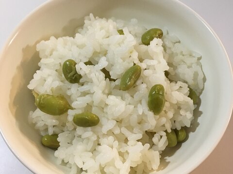 枝豆炊き込みご飯